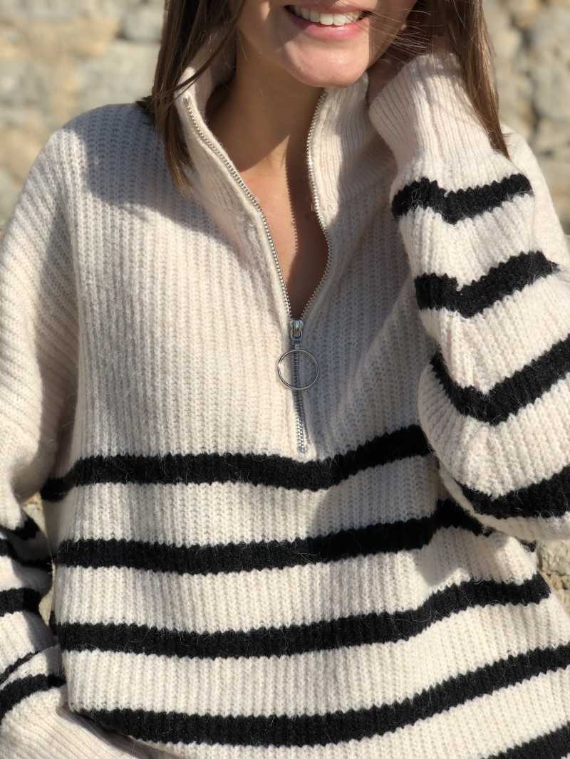 Pull Lucie Beige