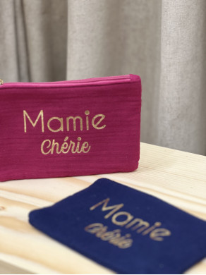 Pochette Mamie Chérie Bordeaux